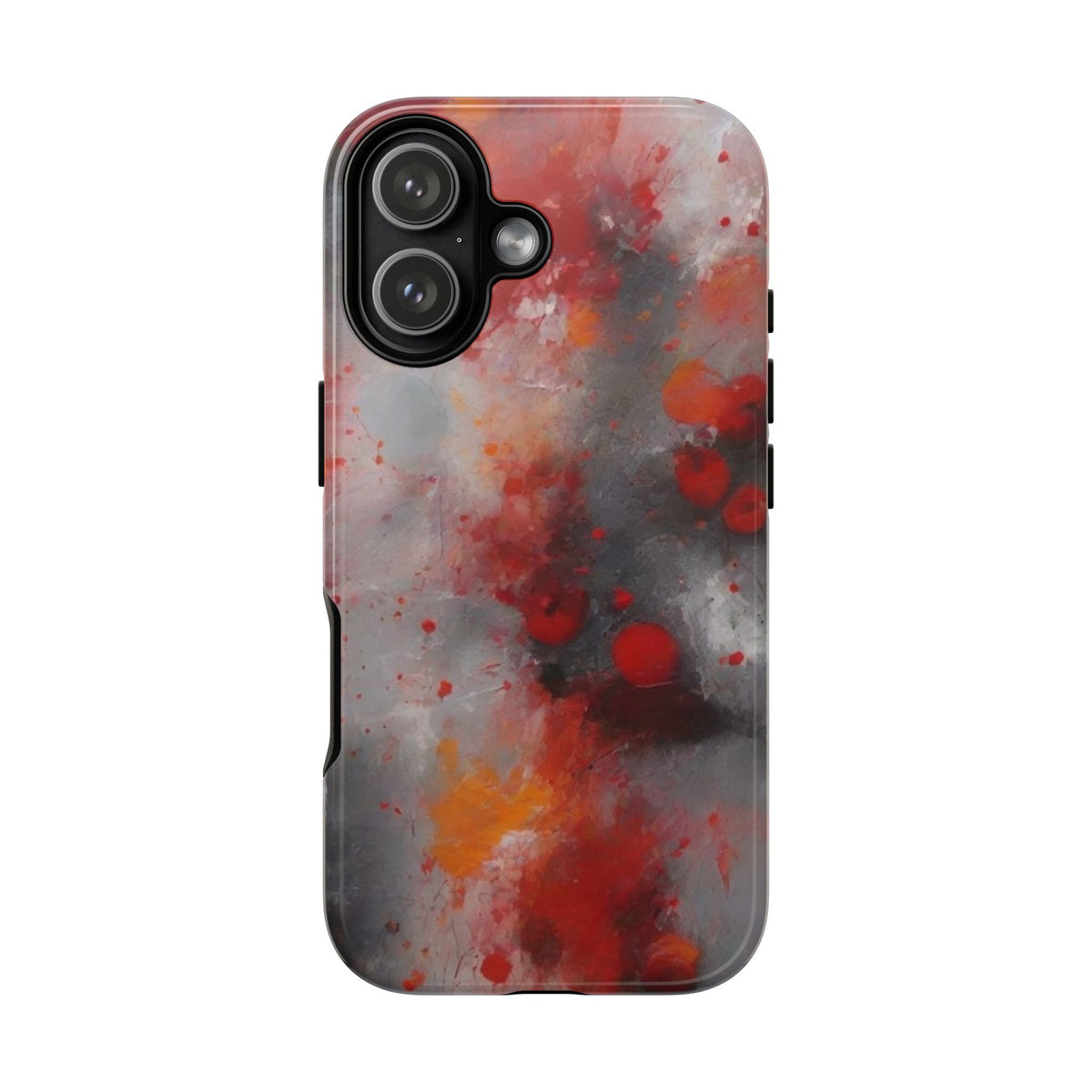 iPhone Tough Case Phone Case for iPhone 14\15\16\17 – Dual Layer, Matte/Glossy Finish, Wireless Charging Compatible