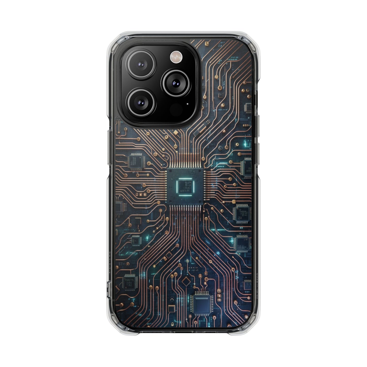 Magnetic Impact Phone Case for iPhone 17/16/15/14. Magnetic Impact Phone Case — Cyber Circuit Design