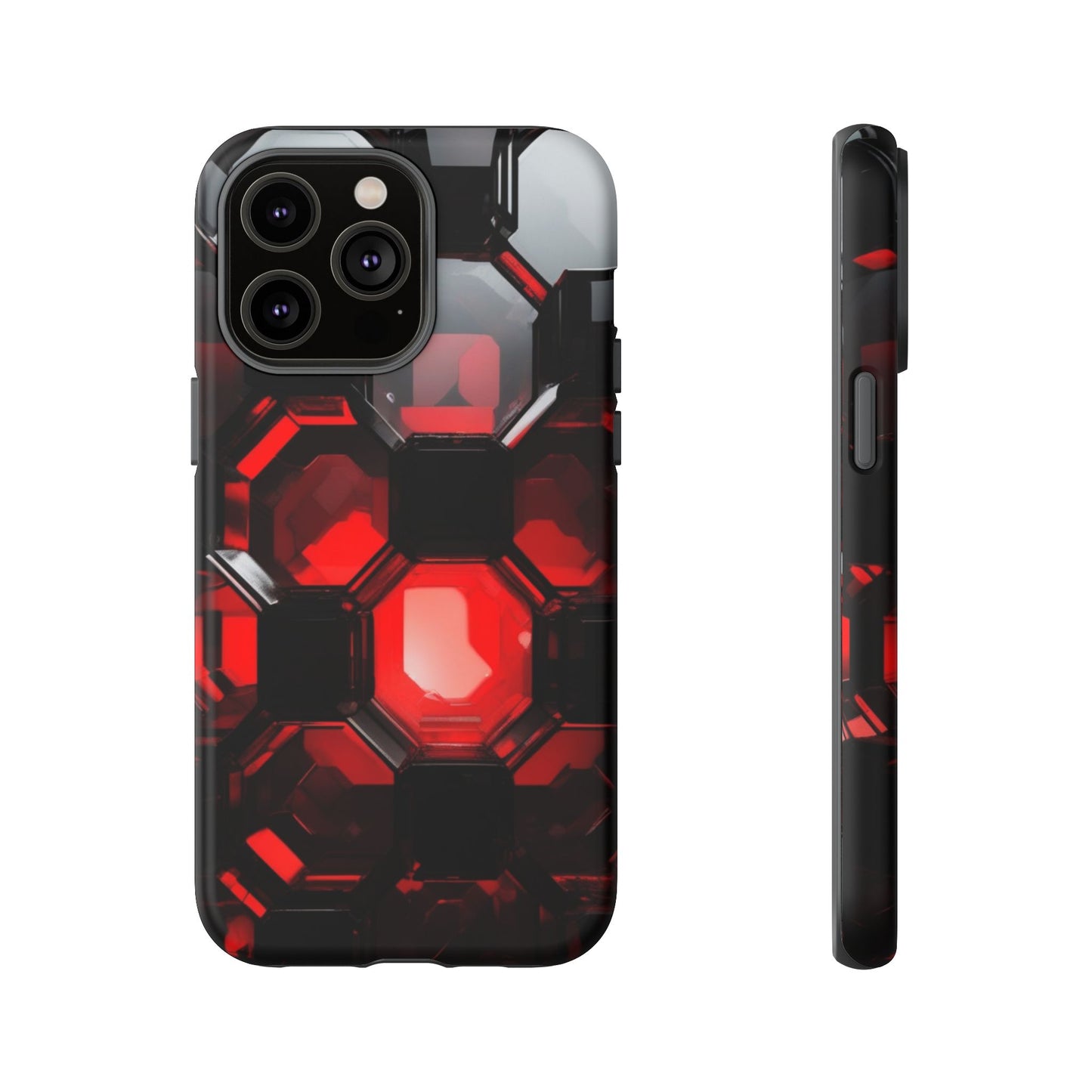 iPhone Tough Case Phone Case for iPhone 14\15\16\17 – Dual Layer, Matte/Glossy Finish, Wireless Charging Compatible