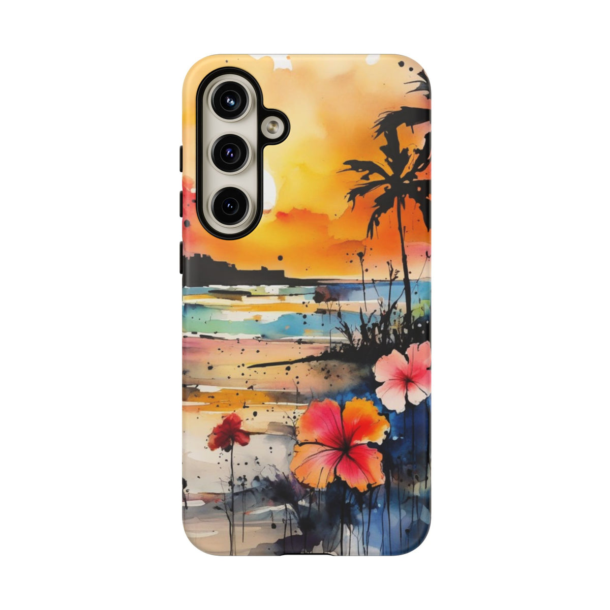 Tough Case Phone Case for iPhone 16, Samsung Galaxy S25/S24 – Dual Layer, Matte/Glossy Finish, Wireless Charging Compatible