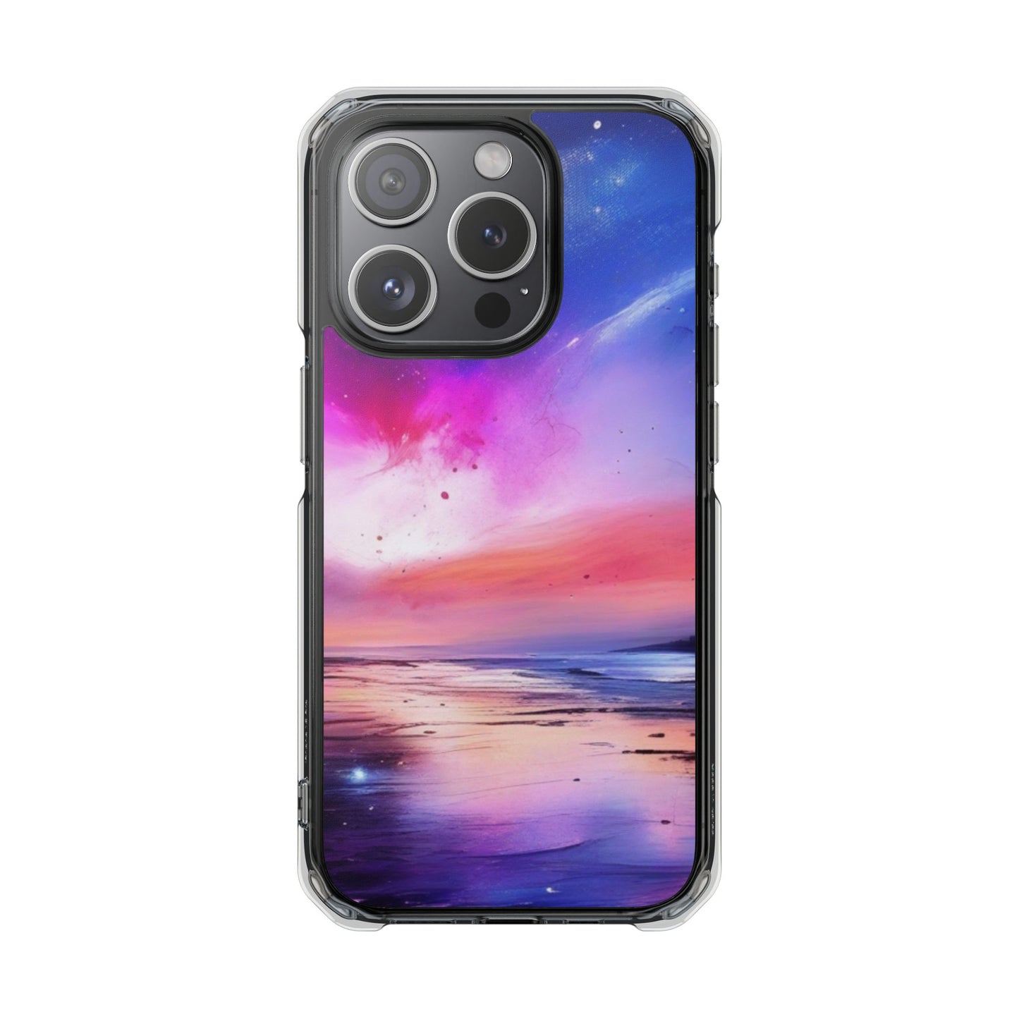 Magnetic Impact Phone Case for iPhone 16/15/14, Vibrant Magnetic Clear Impact Phone Cases, Protective Cases, Custom Phone Covers, Unique Phone Accessories, Gift for Tech Lovers