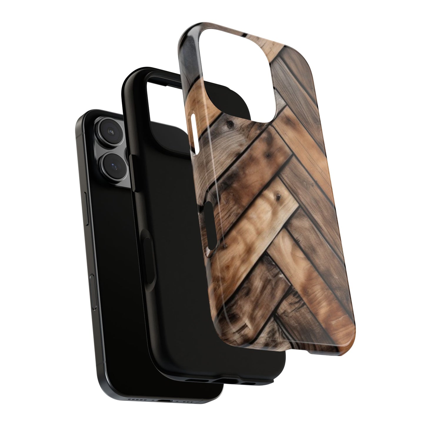 Tough Case Phone Case for iPhone 16/16 Plus/16 Pro/ 16 Pro Max – Dual Layer, Matte/Glossy Finish, Wireless Charging Compatible
