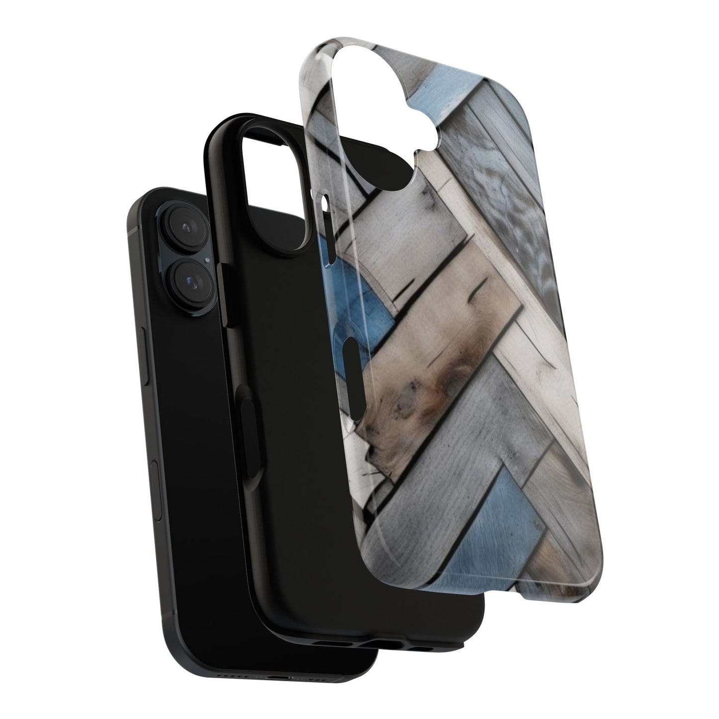 Tough Case Phone Case for iPhone 16, Samsung Galaxy  S25 – Dual Layer, Matte/Glossy Finish, Wireless Charging Compatible