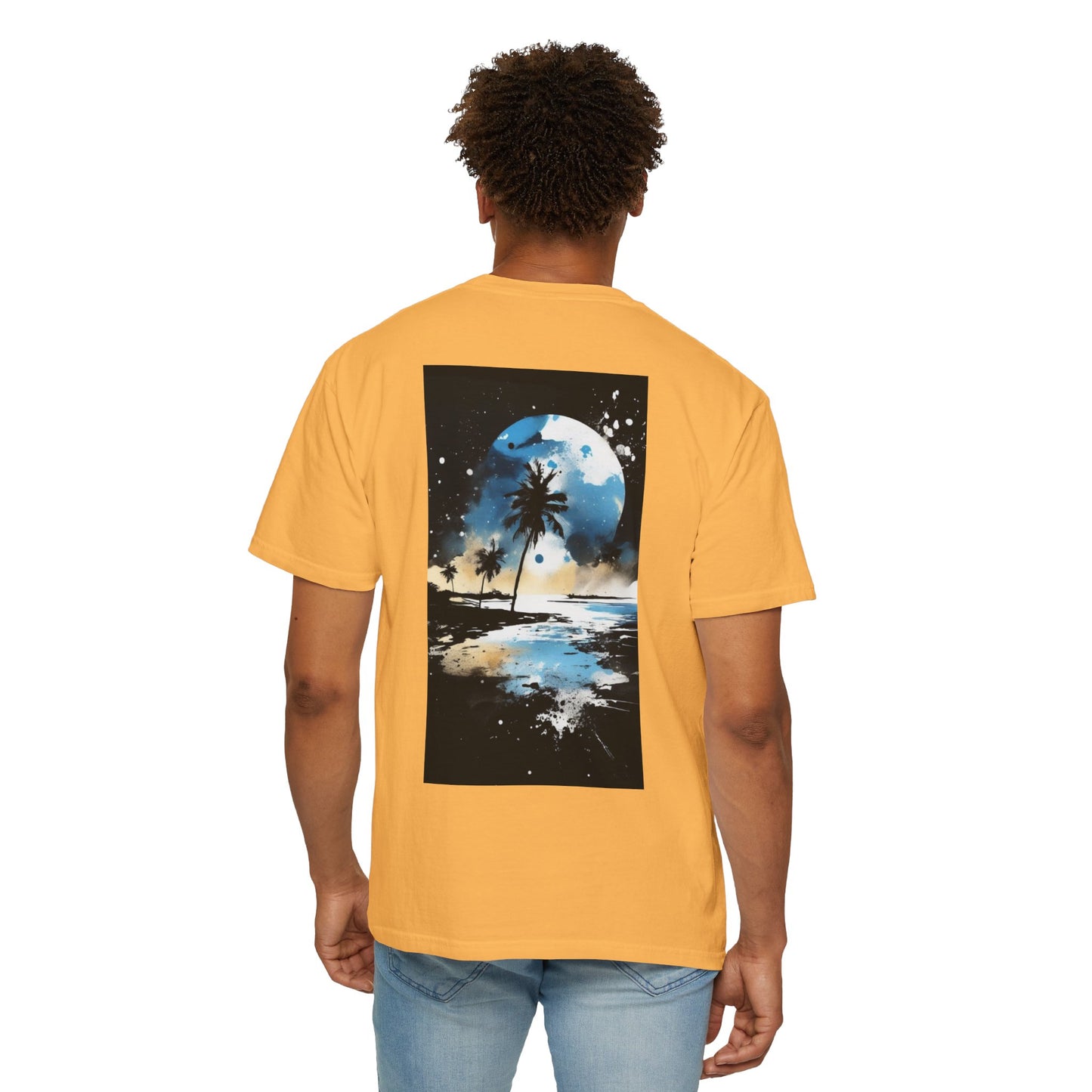 Siiuno Tropical T-Shirt, Casual Summer Wear, Beach Vacation Top, Gift for Nature Lovers, Eco-Friendly Fashion