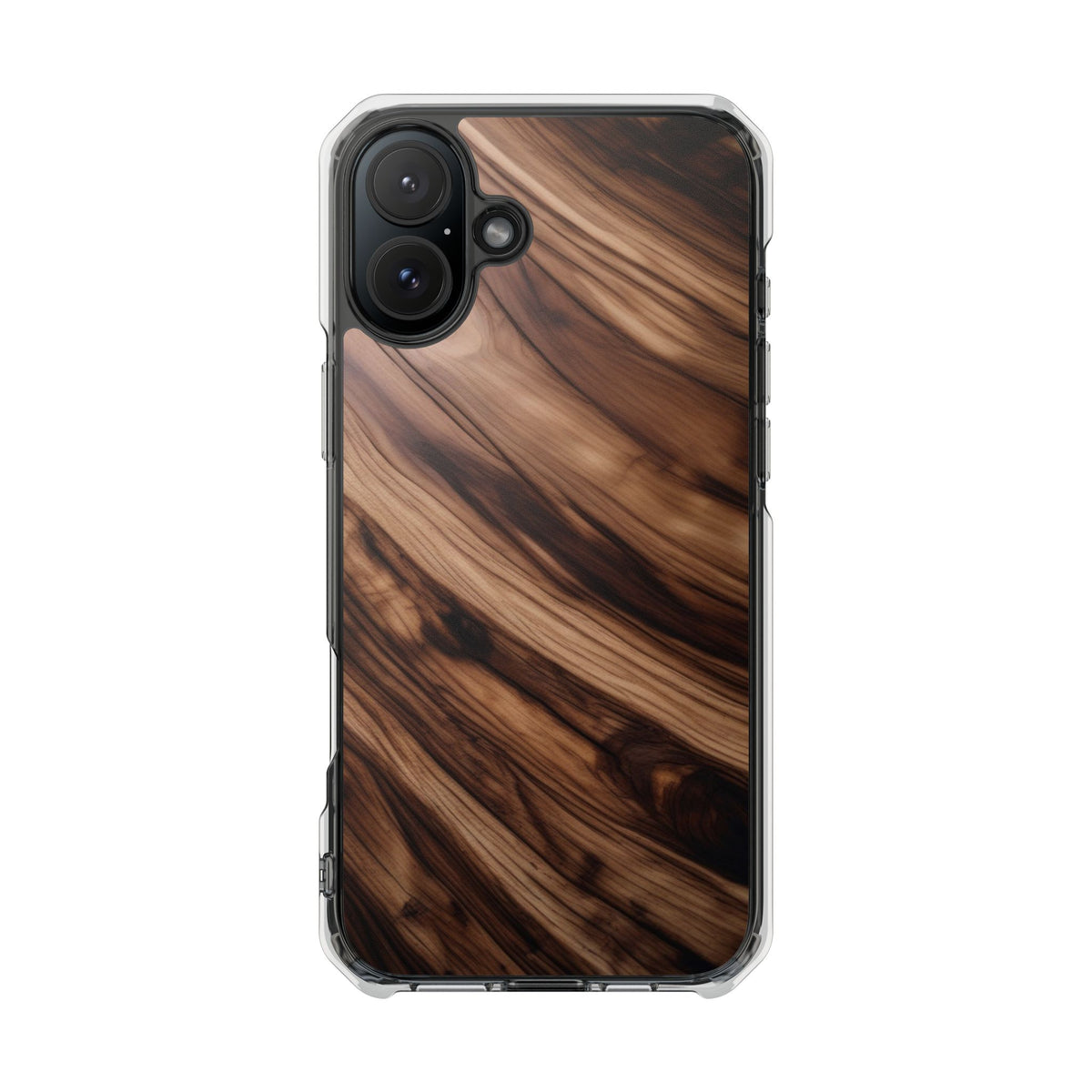 Magnetic Phone Case for iPhone 16/15/14 - Stylish Wood Texture, Durable Protection, Perfect Gift for Him/Her, Ideal for Any Occasion