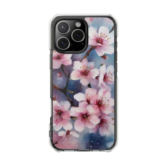 Magnetic Phone Case for iPhone 16/15/14 | Stylish Clear Impact Case, Trendy Protection for iPhone, Unique Gifts for Tech Lovers, Modern Aesthetic