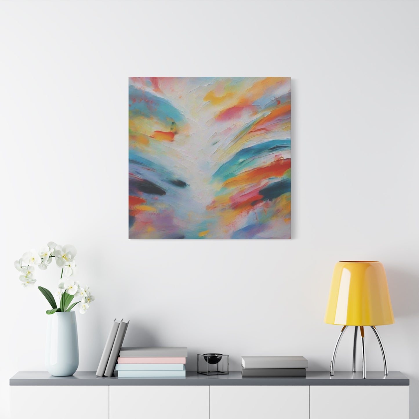 Abstract Art Canvas Print – Modern Wall Art, Digital Artwork, Matte Canvas, Ready to Hang, Home & Office Décor, Modern Wall Décor