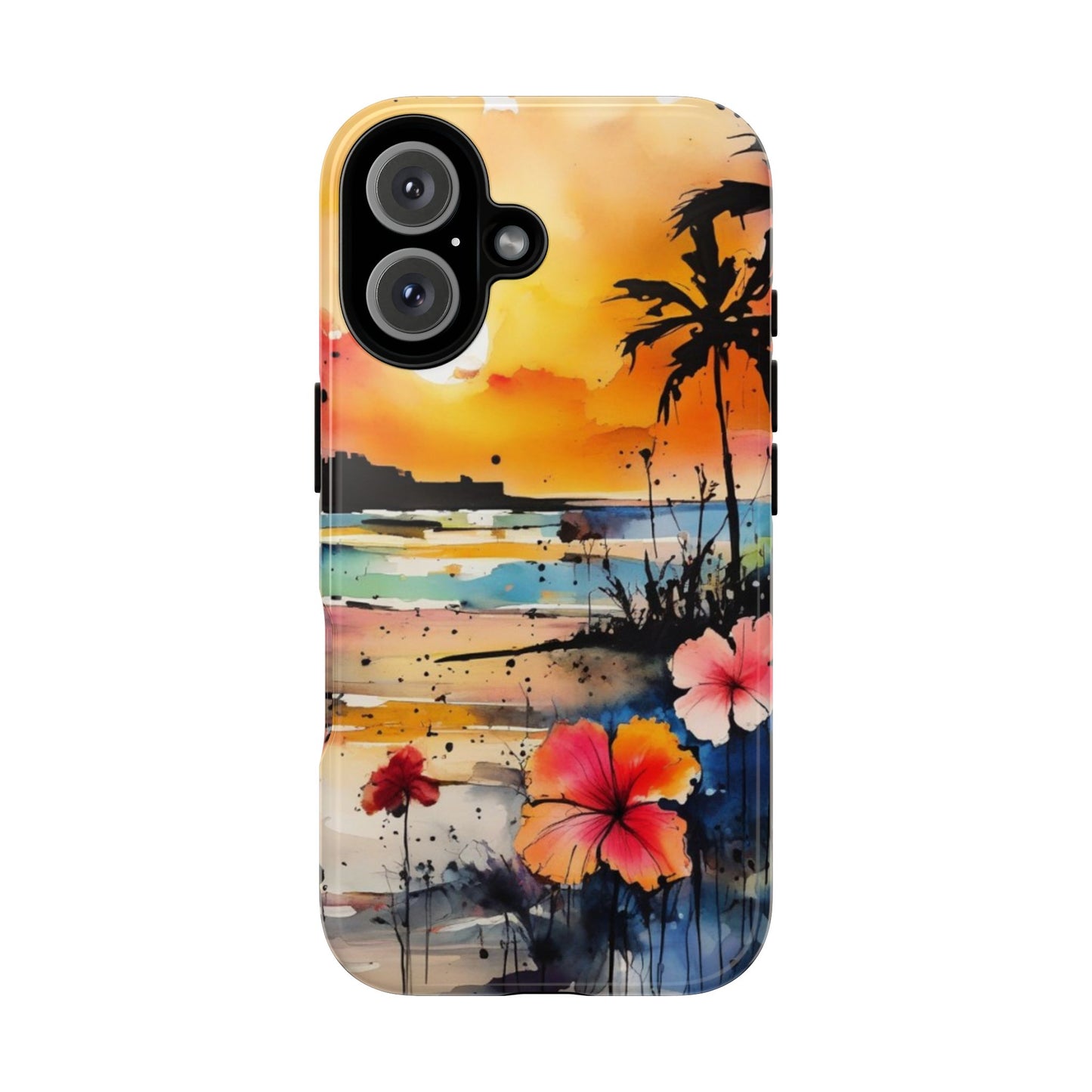Tough Case Phone Case for iPhone 16, Samsung Galaxy S25/S24 – Dual Layer, Matte/Glossy Finish, Wireless Charging Compatible