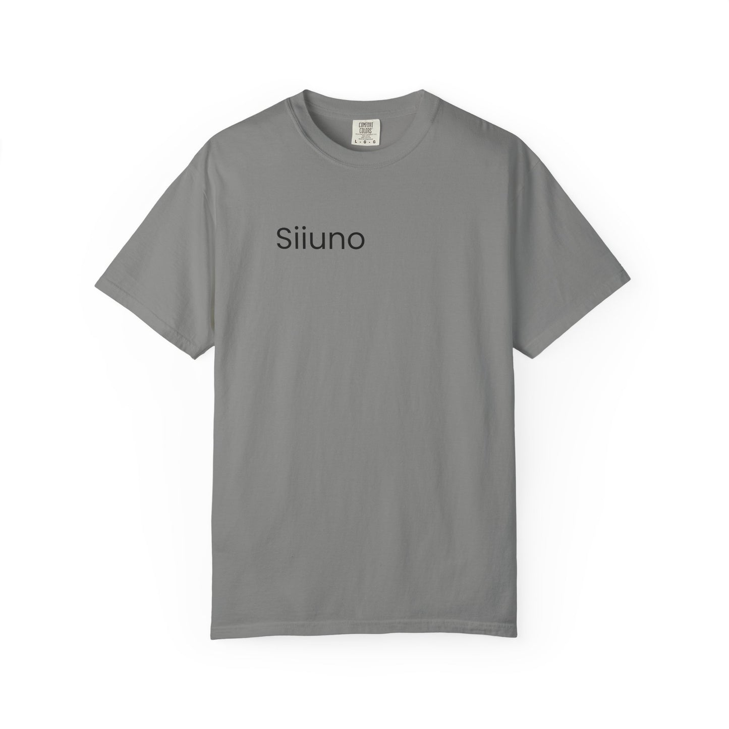 Siiuno Garment-Dyed T-shirt for Everyday Comfort, Unisex Tee for Casual Wear, Gift for Friends, Relaxed Style Tee, Versatile Summer Top