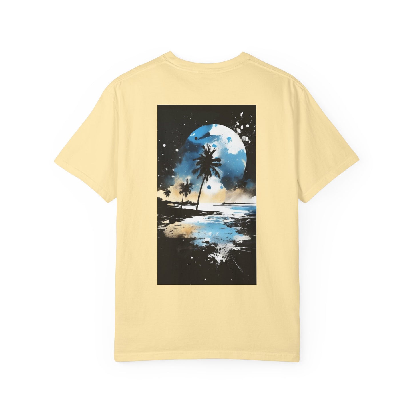 Siiuno Tropical T-Shirt, Casual Summer Wear, Beach Vacation Top, Gift for Nature Lovers, Eco-Friendly Fashion