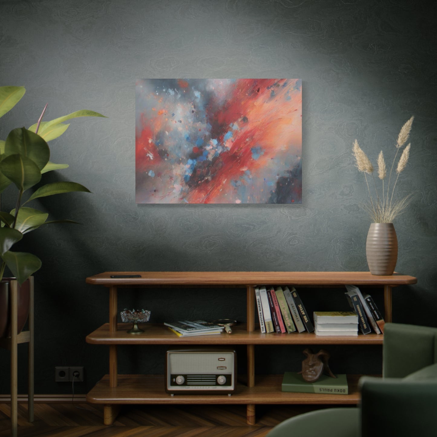 Abstract Art Canvas Print – Modern Wall Art, Digital Artwork, Matte Canvas, Ready to Hang, Home & Office Décor, Modern Wall Décor