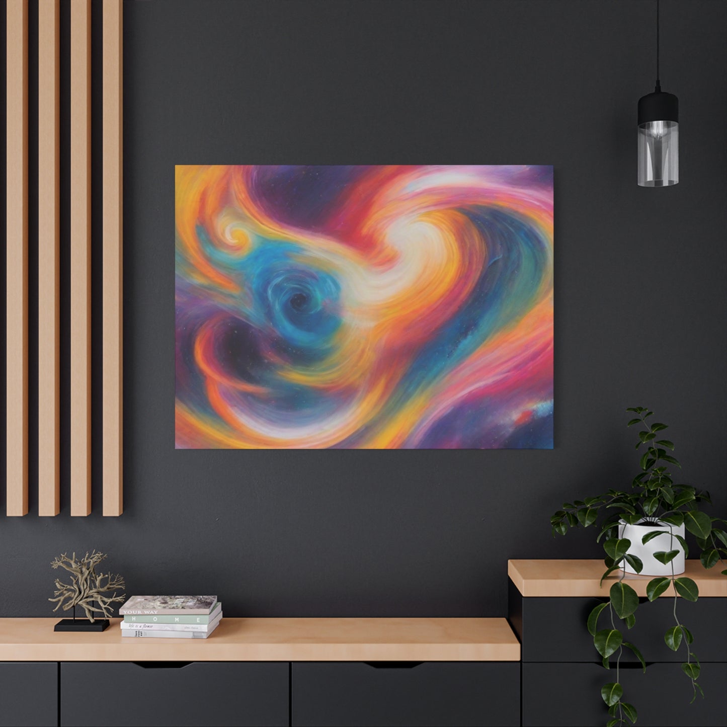 Abstract Art Canvas Print – Modern Wall Art, Digital Artwork, Matte Canvas, Ready to Hang, Home & Office Décor, Modern Wall Décor
