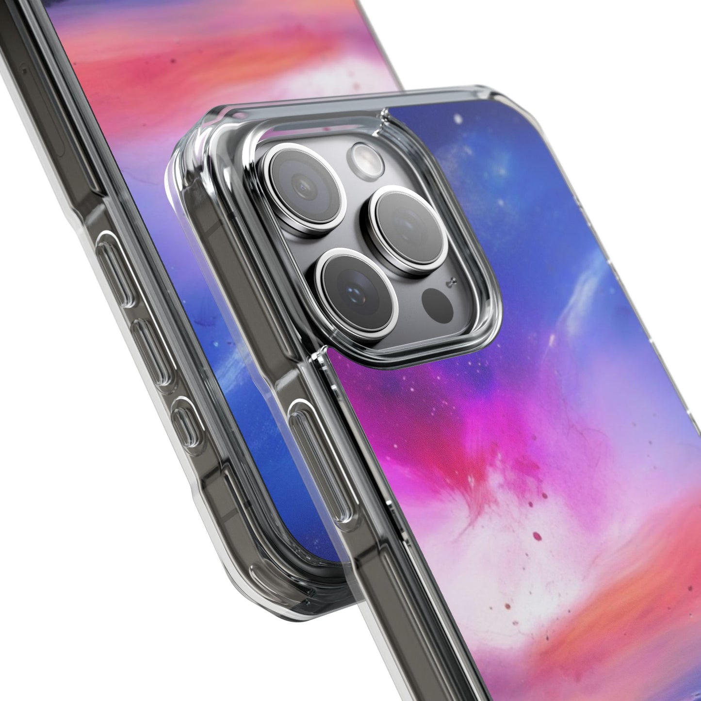 Magnetic Impact Phone Case for iPhone 16/15/14, Vibrant Magnetic Clear Impact Phone Cases, Protective Cases, Custom Phone Covers, Unique Phone Accessories, Gift for Tech Lovers