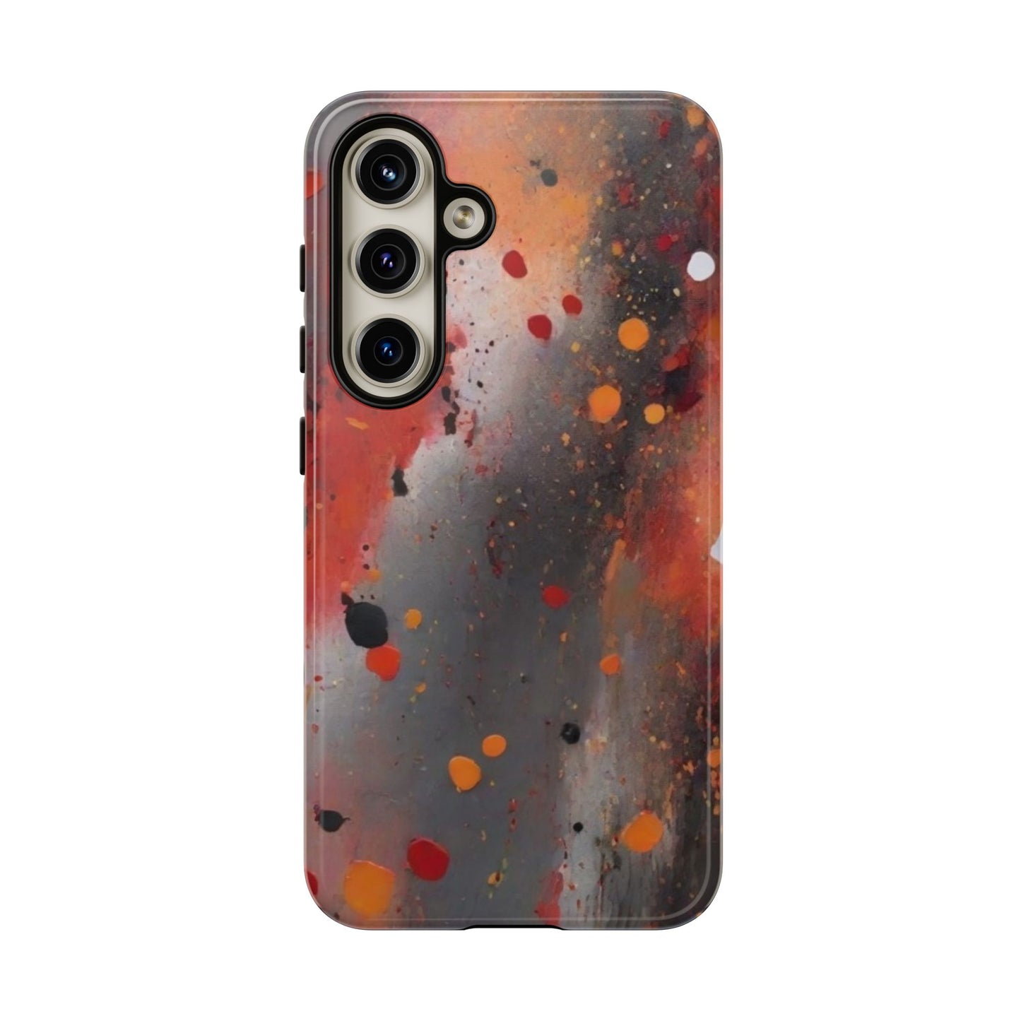 Tough Case Phone Case for Samsung Galaxy S25/S24 – Dual Layer, Matte/Glossy Finish, Wireless Charging Compatible