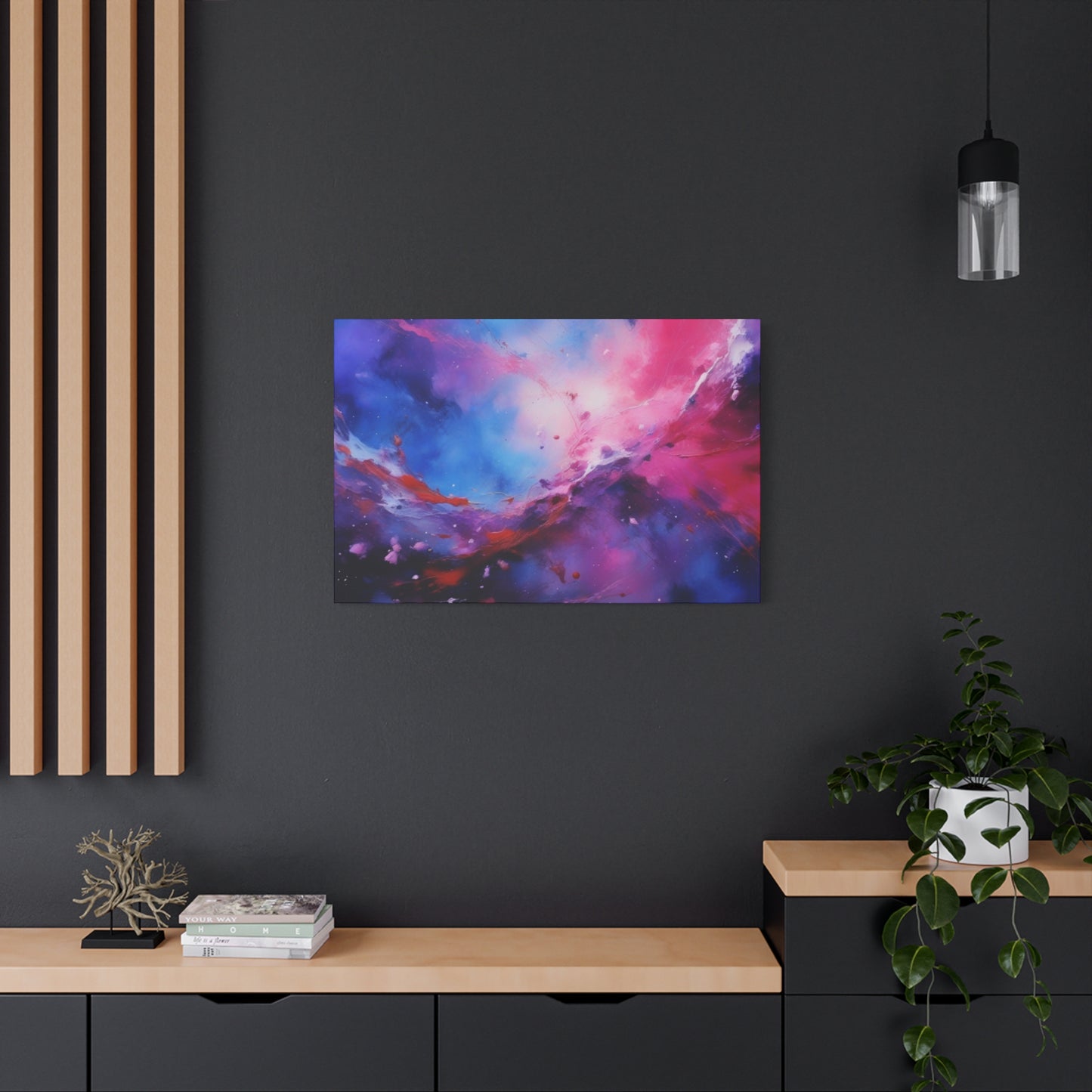 Abstract Art Canvas Print – Modern Wall Art, Digital Artwork, Matte Canvas, Ready to Hang, Home & Office Décor, Modern Wall Décor, Stretched 1.25"