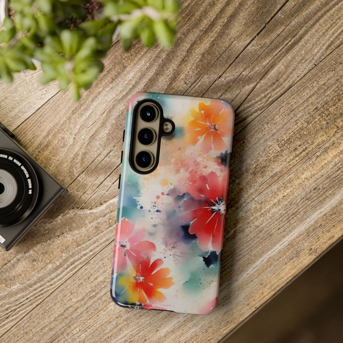 Tough Case Phone Case for Samsung Galaxy S25/S24 – Dual Layer, Matte/Glossy Finish, Wireless Charging Compatible