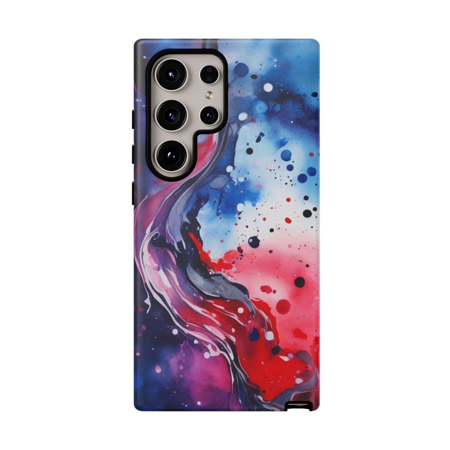 Galaxy Abstract Tough Phone case for Samsung Galaxy S25/S24/S23 – Vibrant Nebula Protective Cover