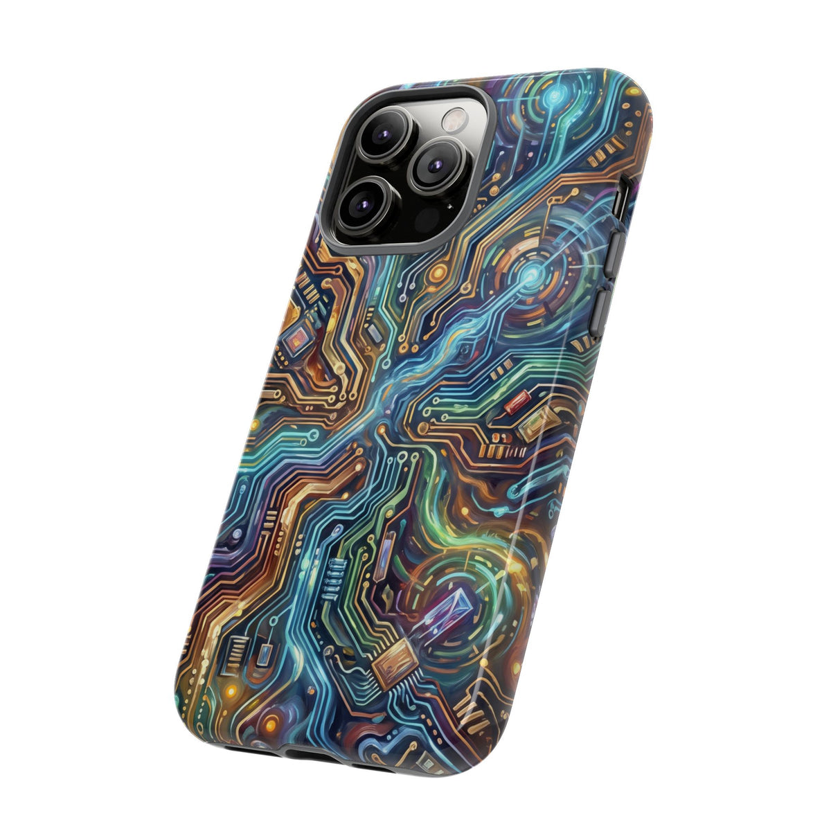 iPhone Tough Cases Phone Cases for iPhone 14\15\16\17\18 – Dual Layer, Matte/Glossy Finish, Wireless Charging Compatible.