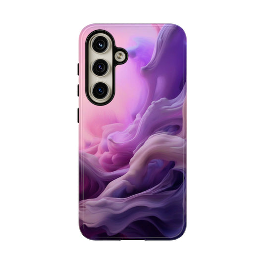 Tough Case Phone Case for Samsung Galaxy S25/S24 – Dual Layer, Matte/Glossy Finish, Wireless Charging Compatible