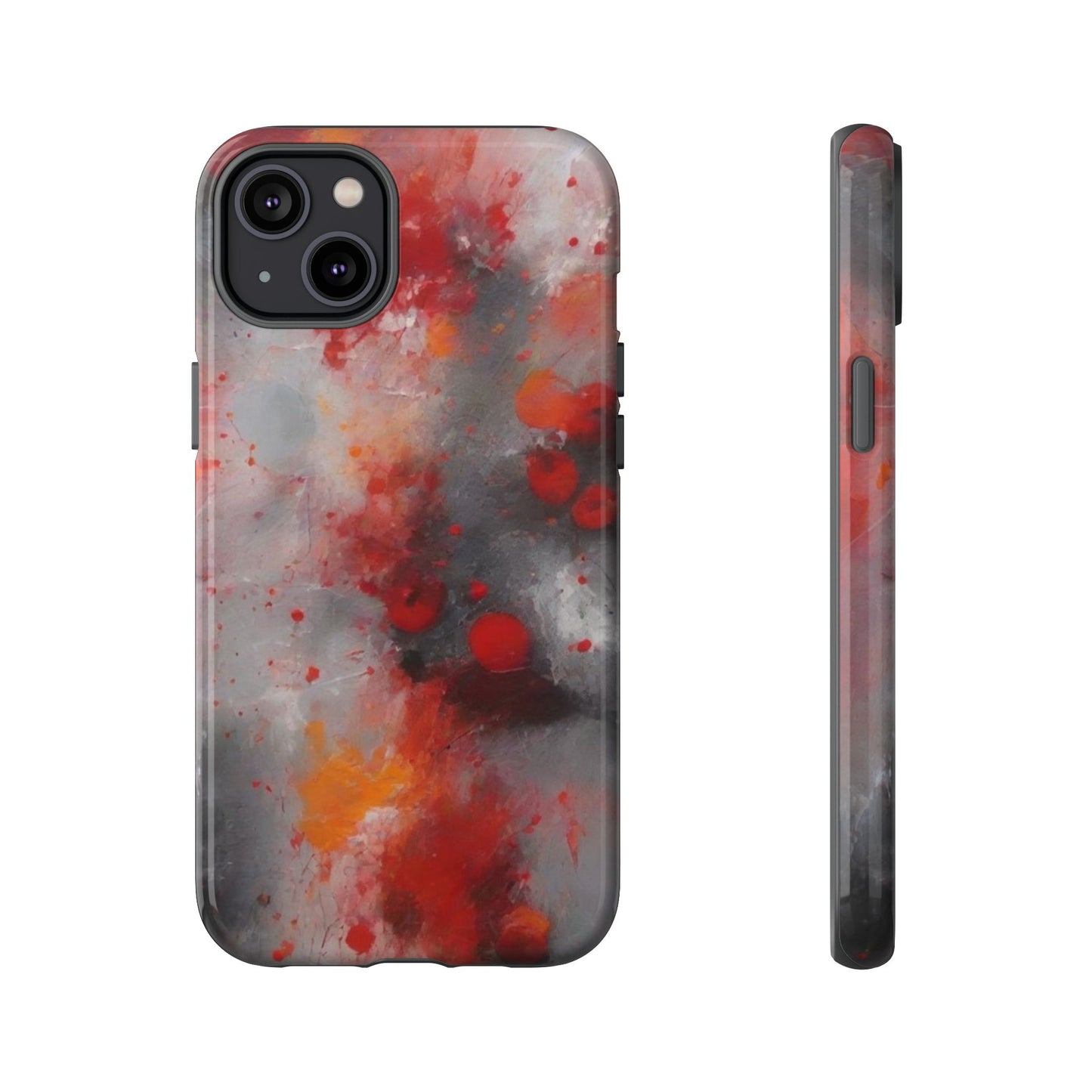 iPhone Tough Case Phone Case for iPhone 14\15\16\17 – Dual Layer, Matte/Glossy Finish, Wireless Charging Compatible