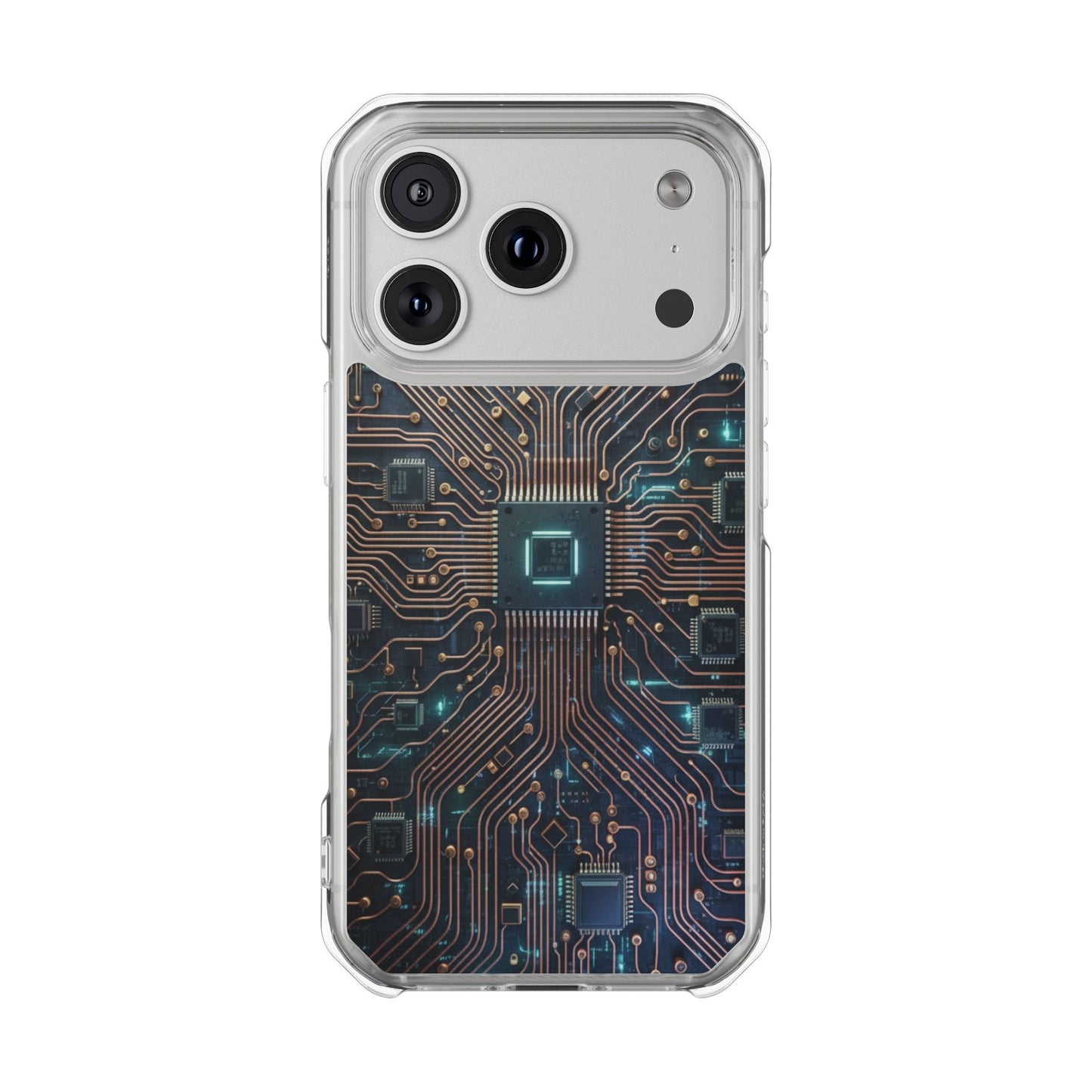 Magnetic Impact Phone Case for iPhone 17/16/15/14. Magnetic Impact Phone Case — Cyber Circuit Design