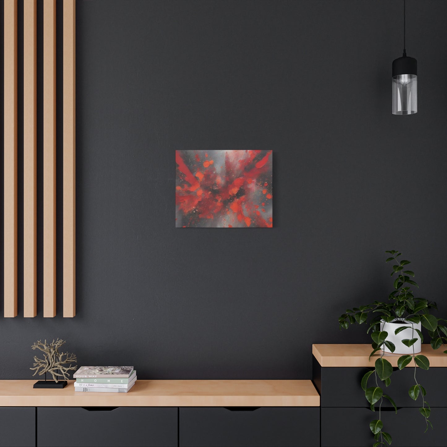 Abstract Art Canvas Print – Modern Wall Art, Digital Artwork, Matte Canvas, Ready to Hang, Home & Office Décor, Modern Wall Décor