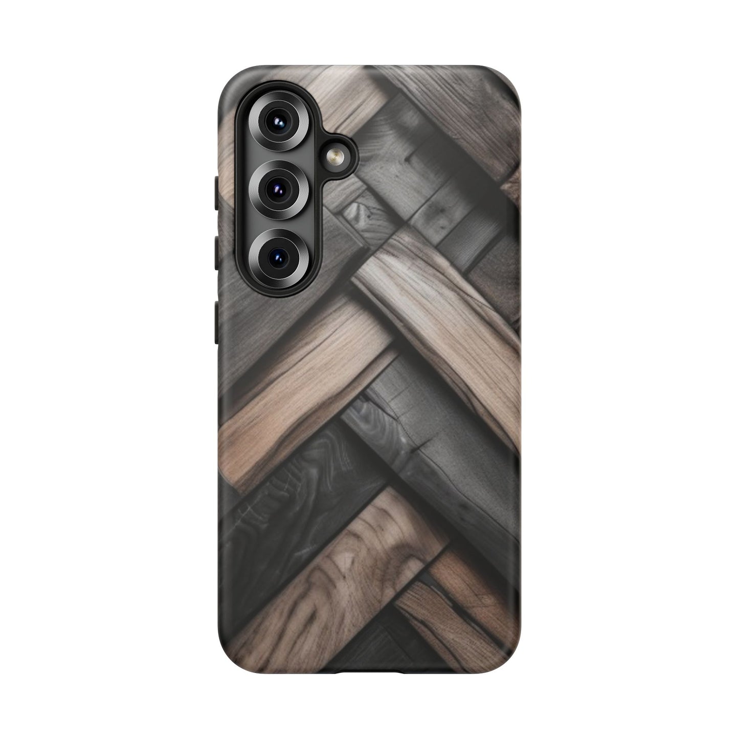Tough Case Phone Case for Samsung Galaxy S25/S24 – Dual Layer, Matte/Glossy Finish, Wireless Charging Compatible