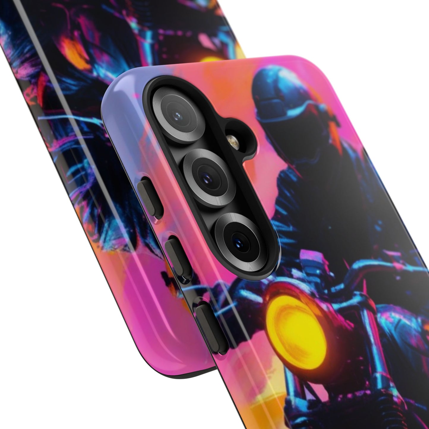 Tough Cases Phone Cases for Samsung Galaxy S25/S24/S23 – Dual Layer, Matte/Glossy Finish, Wireless Charging Compatible