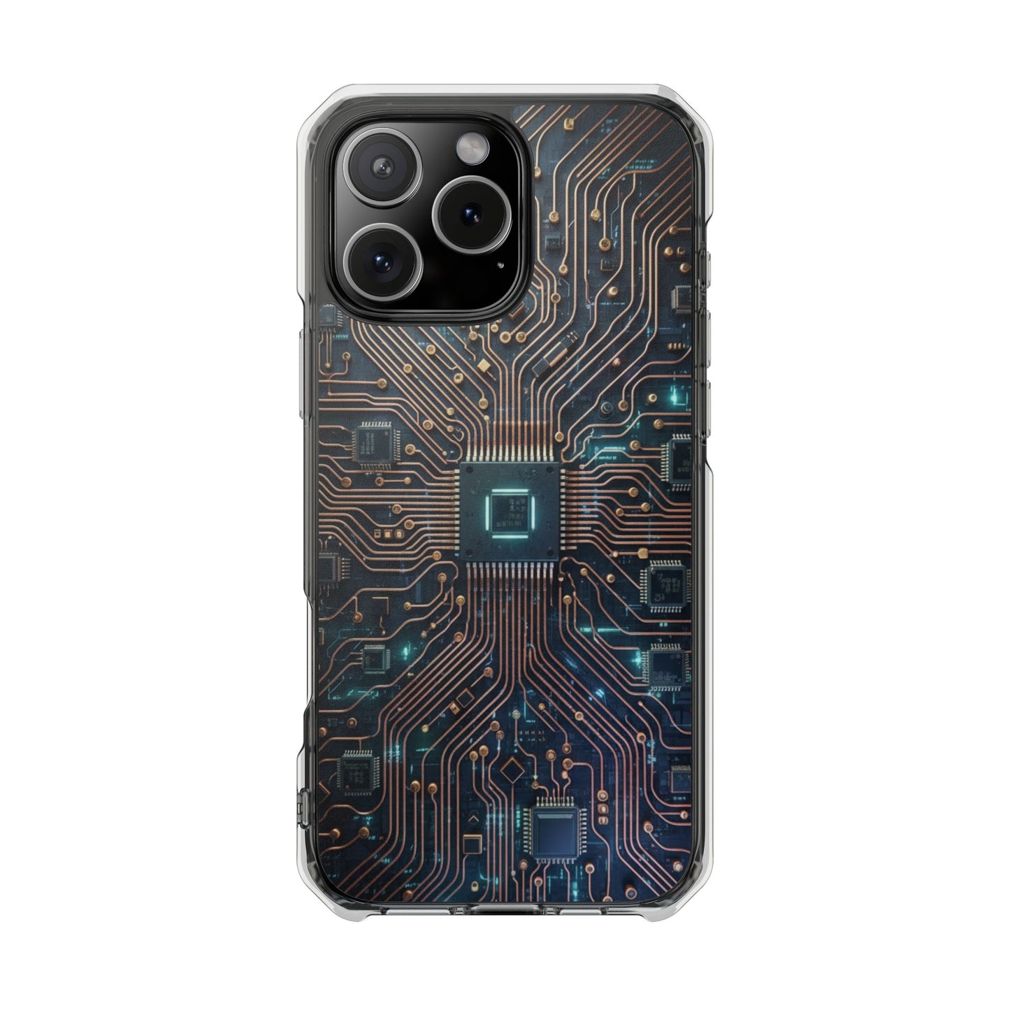 Magnetic Impact Phone Case for iPhone 17/16/15/14. Magnetic Impact Phone Case — Cyber Circuit Design