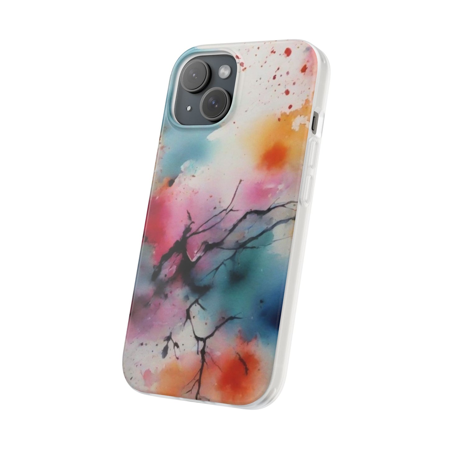 Flexi Clear TPU Case for iPhone 16/15 & Samsung Galaxy S25 – Slim, Lightweight, Wireless Charging Compatible