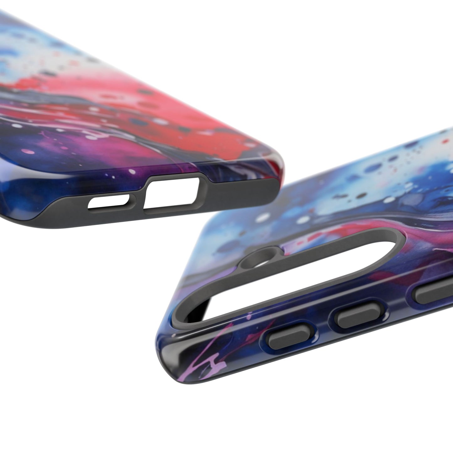 Galaxy Abstract Tough Phone case for Samsung Galaxy S26/S25/S24/S23/S22 – Vibrant Nebula Protective Cover