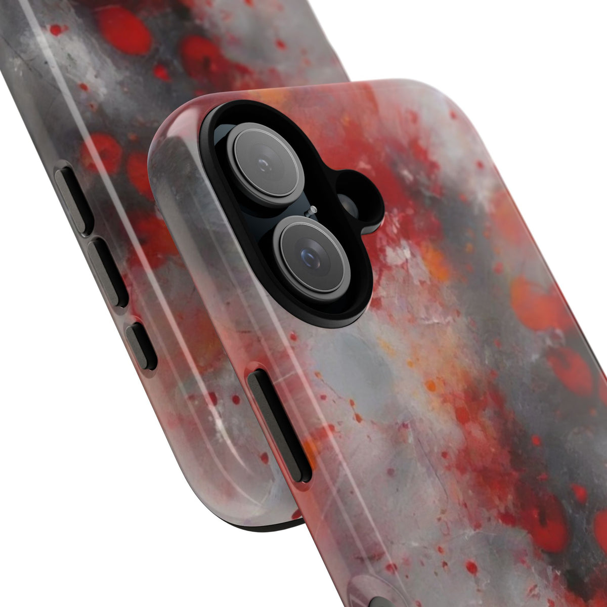 iPhone Tough Case Phone Case for iPhone 14\15\16\17 – Dual Layer, Matte/Glossy Finish, Wireless Charging Compatible