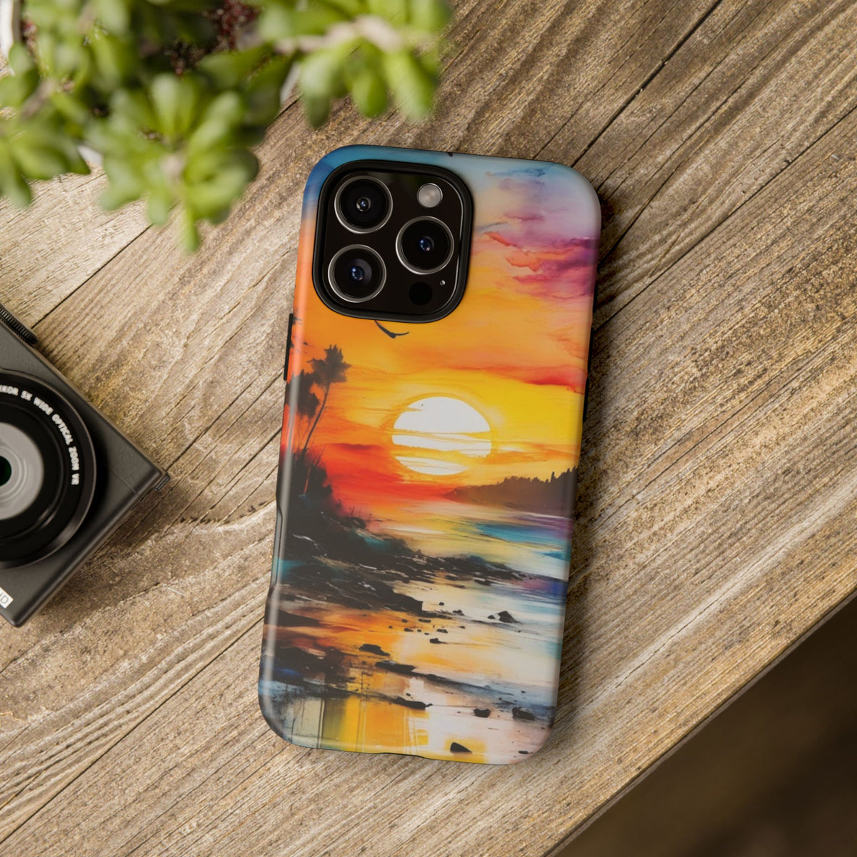 iPhone Tough Case Phone Case for iPhone 16/16 Plus/16 Pro/16 Pro Max – Dual Layer, Matte/Glossy Finish, Wireless Charging Compatible