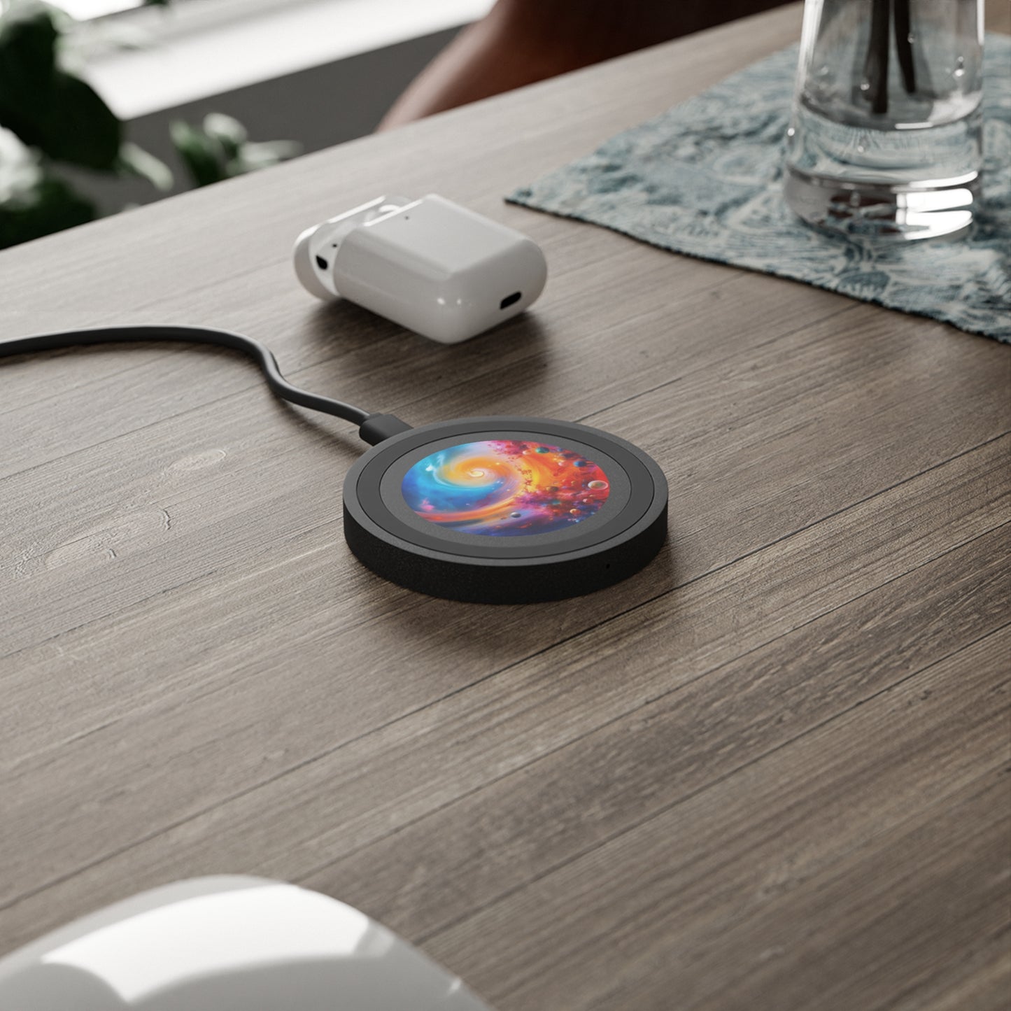 Wireless Charging Pad — Colorful Galaxy Charger