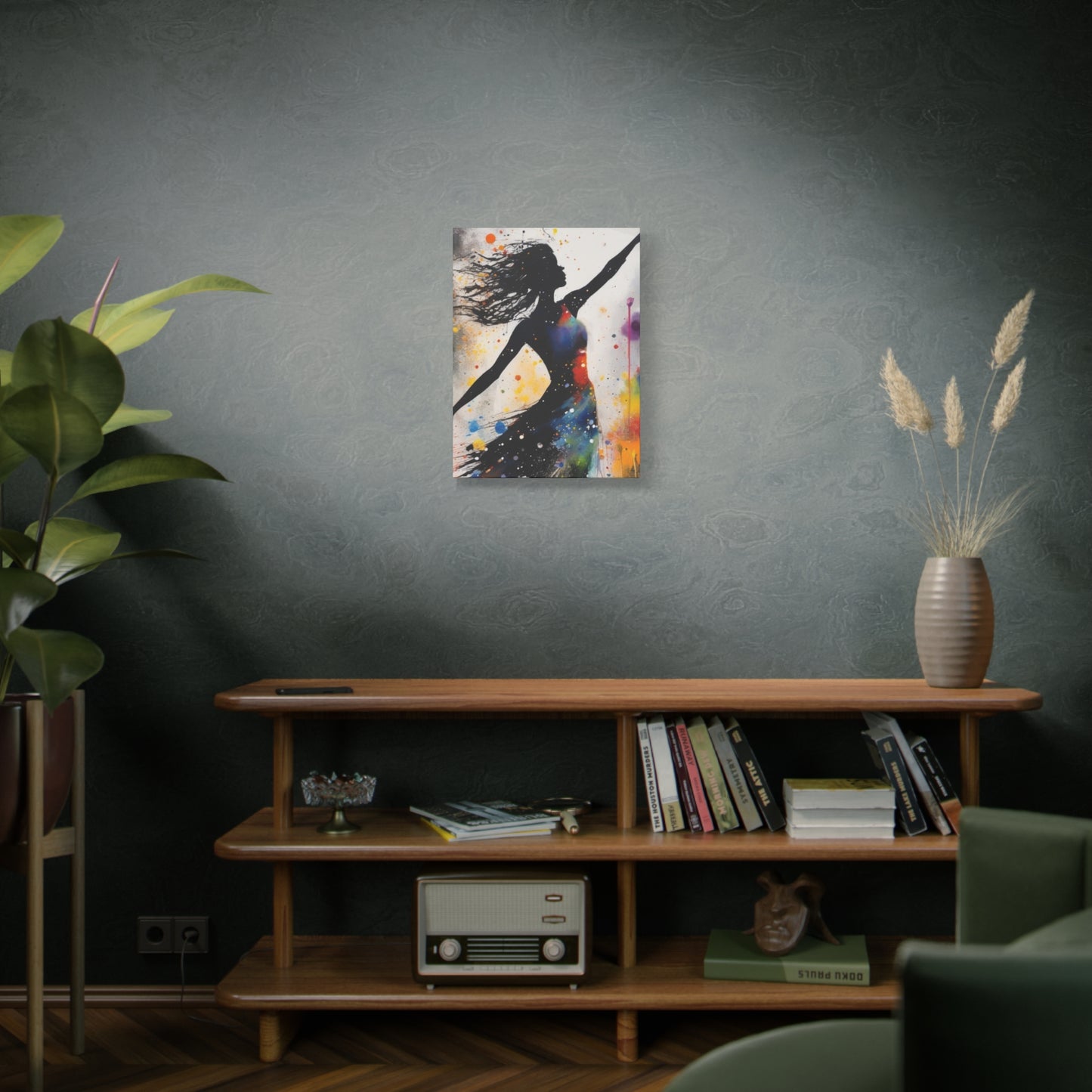 Abstract Art Canvas Print – Modern Wall Art, Digital Artwork, Matte Canvas, Ready to Hang, Home & Office Décor, Modern Wall Décor, Stretched Canvas Print, Modern Art Decor, Dance Wall Art, Vibrant Home Decoration