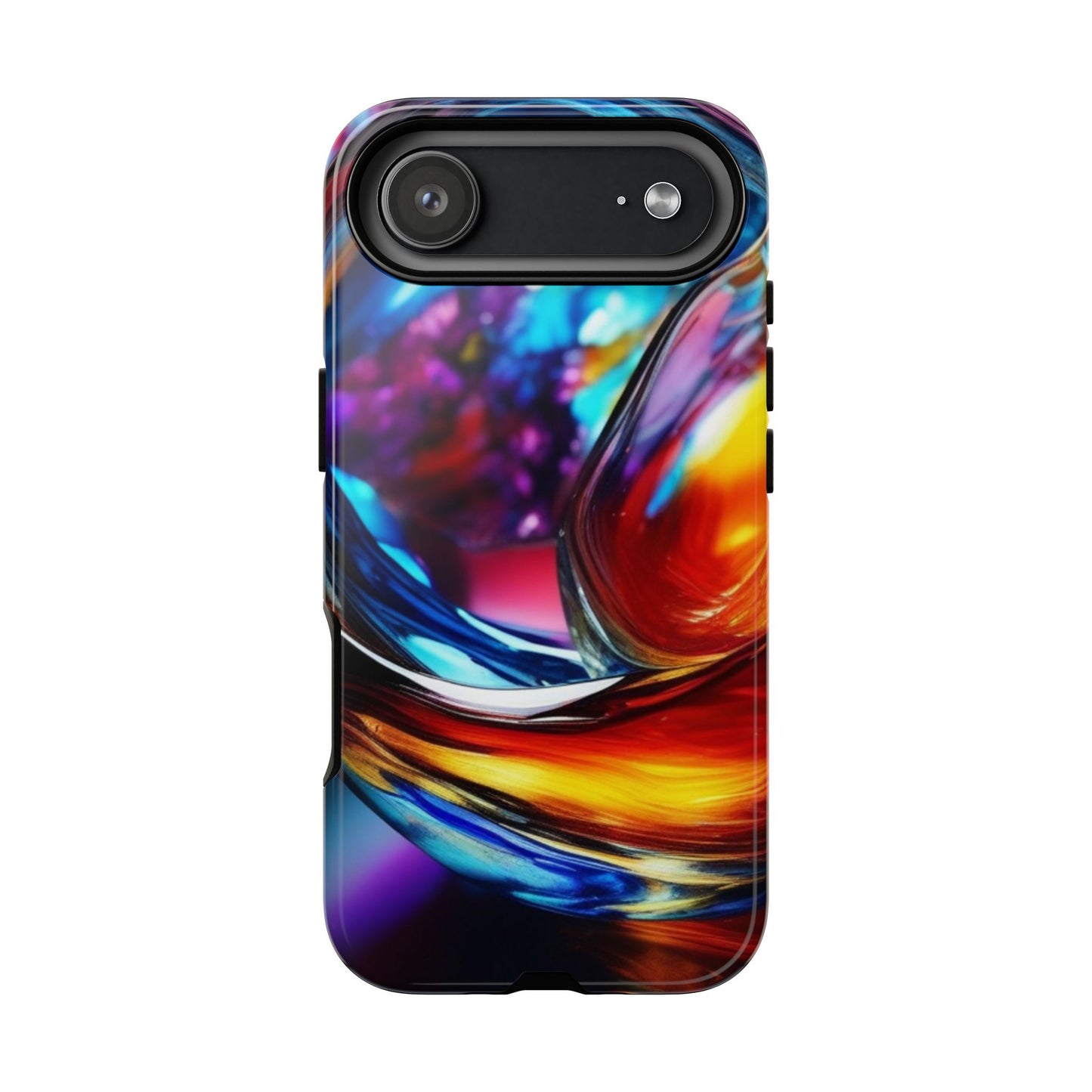 Vibrant Phone Case, Tough Cases for iPhone 17/16/15/14, Stylish Smartphone Cover, Colorful Mobile Accessories, Gift for Tech Lovers