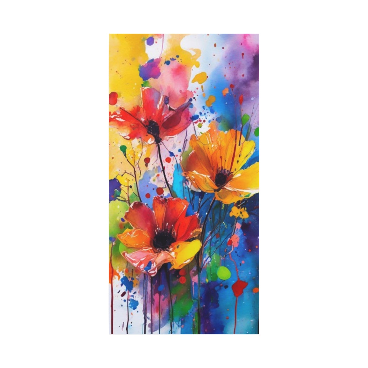 Abstract Art Canvas Print – Modern Wall Art, Digital Artwork, Matte Canvas, Ready to Hang, Home & Office Décor, Modern Wall Décor