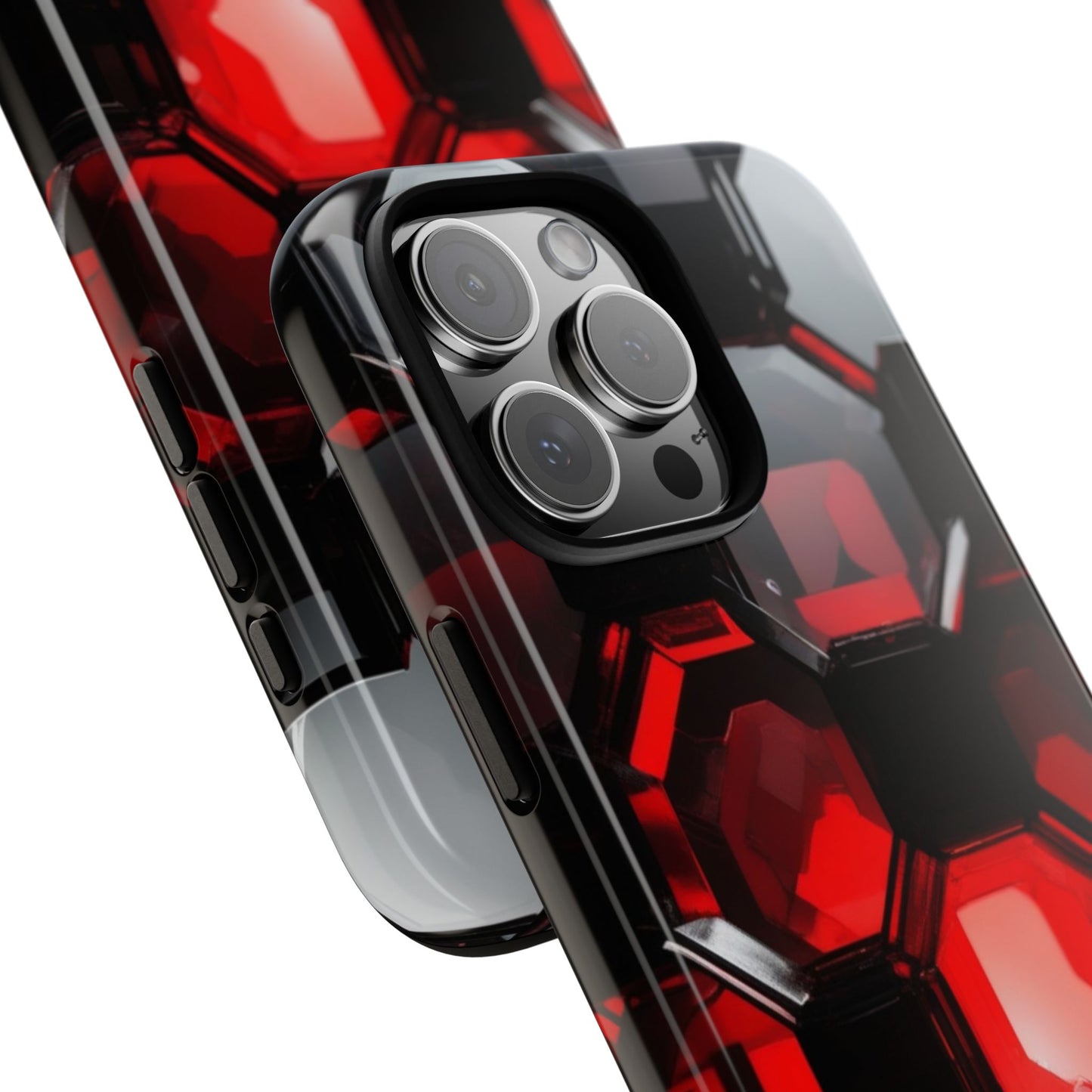 iPhone Tough Case Phone Case for iPhone 14\15\16 – Dual Layer, Matte/Glossy Finish, Wireless Charging Compatible