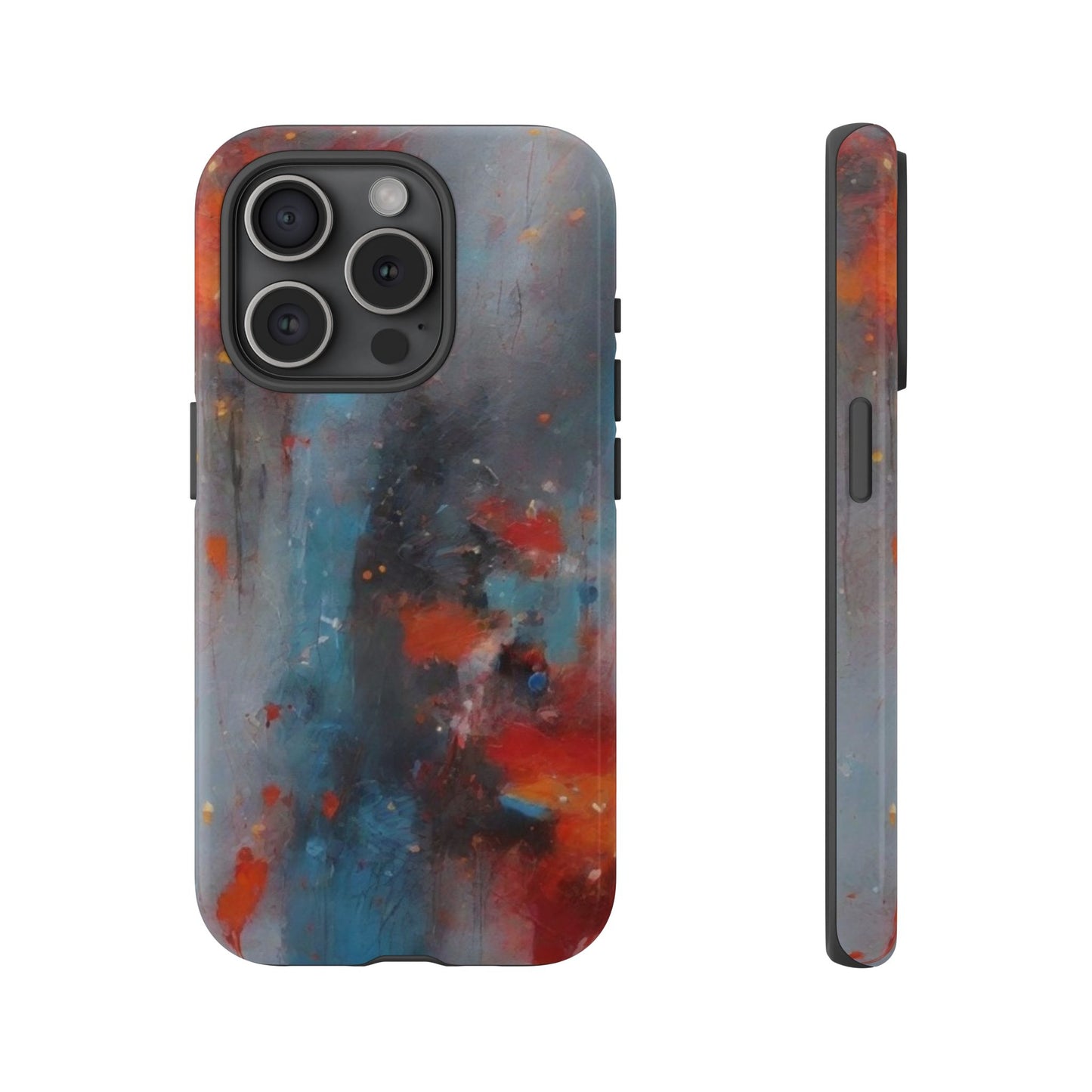 iPhone Tough Case Phone Case for iPhone 14\15\16\17 – Dual Layer, Matte/Glossy Finish, Wireless Charging Compatible