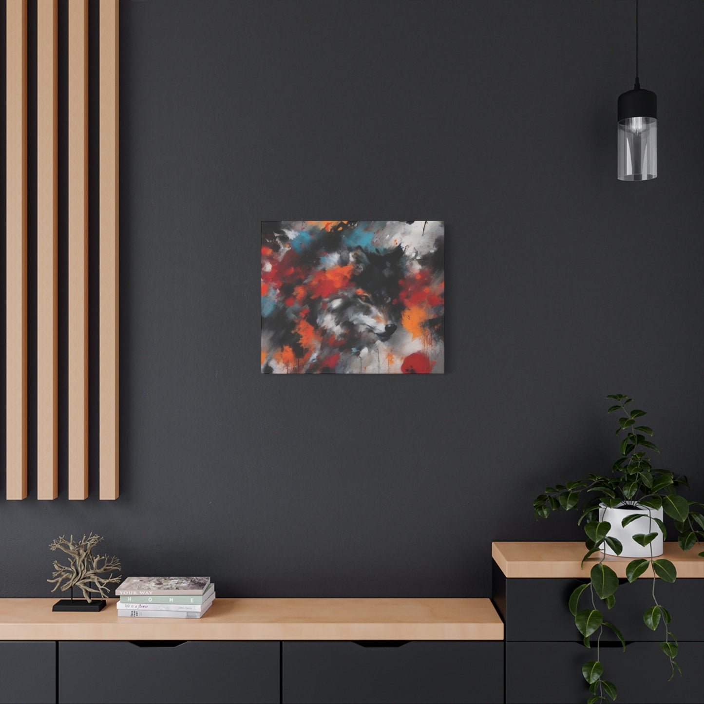 Abstract Art Canvas Print – Modern Wall Art, Digital Artwork, Matte Canvas, Ready to Hang, Home & Office Décor, Modern Wall Décor