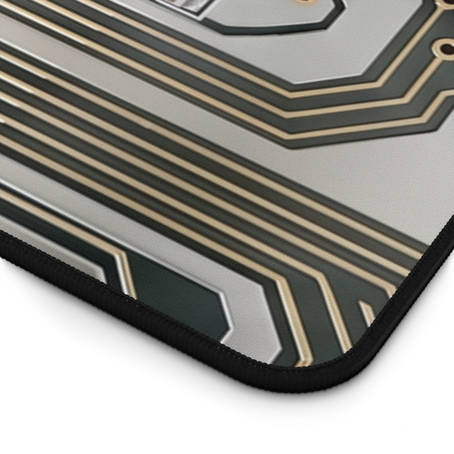 Large Gaming Mouse Pad – Premium Mouse Pad & Tech Accessory for Home & Office, Premium Desk Mat, Gaming Mouse Pad, Non-slip, Circuit Board Desk Mat — Tech Microchip Gaming Mouse Pad