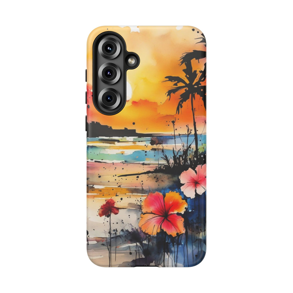 Tough Case Phone Case for iPhone 16, Samsung Galaxy S25/S24 – Dual Layer, Matte/Glossy Finish, Wireless Charging Compatible