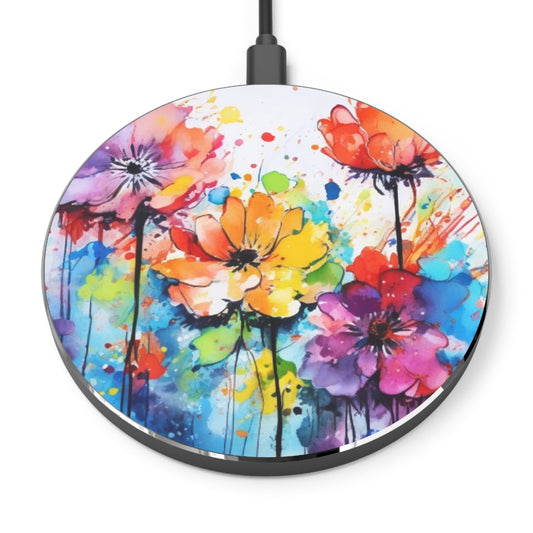 10W Fast Wireless Phone Charger – Qi-Certified for iPhone 16/15/14, Samsung Galaxy S25/S24/S23, Google Pixel 7/8/9 – Sleek, Compact Design with Micro USB Cable.