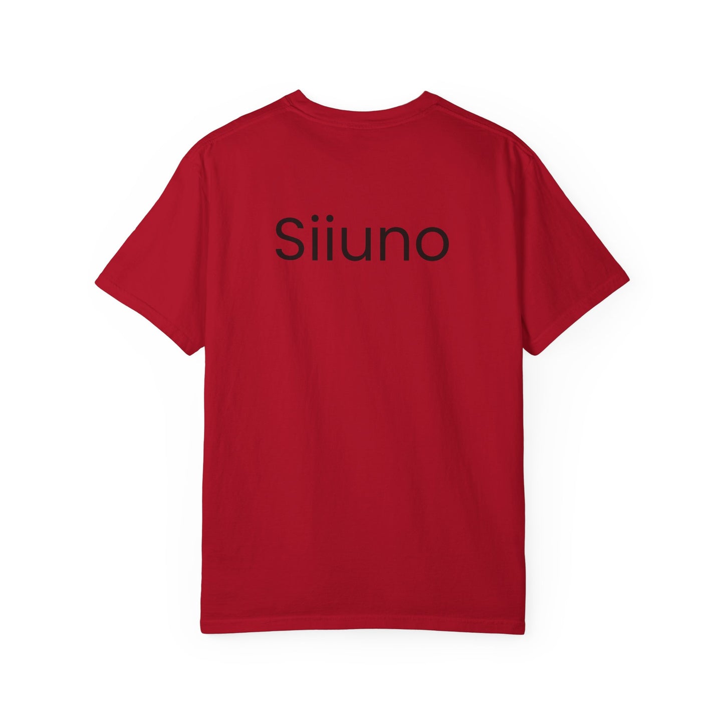 Siiuno Garment-Dyed T-shirt for Everyday Comfort, Unisex Tee for Casual Wear, Gift for Friends, Relaxed Style Tee, Versatile Summer Top